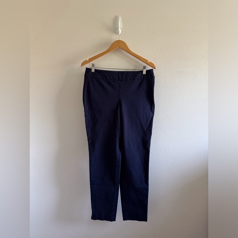 Talbots Blue Chatham Ankle Pants size 8